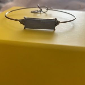 Gray and Blue bracelet